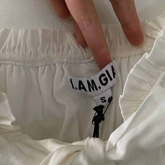 NWT I.AM.GAI Naomi Top White sz S - Picture 15 of 15